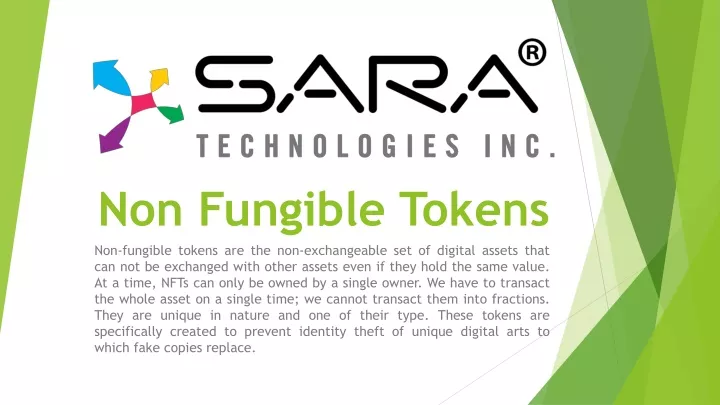 non fungible tokens