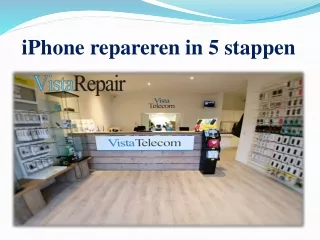 iPhone repareren in 5 stappen