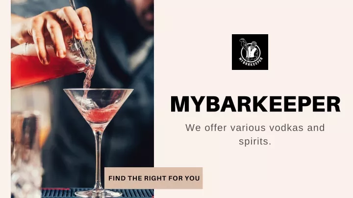 mybarkeeper