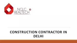construction contractor in delhi