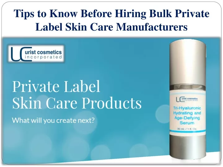 tips to know before hiring bulk private label