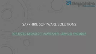 sapphire software solutions