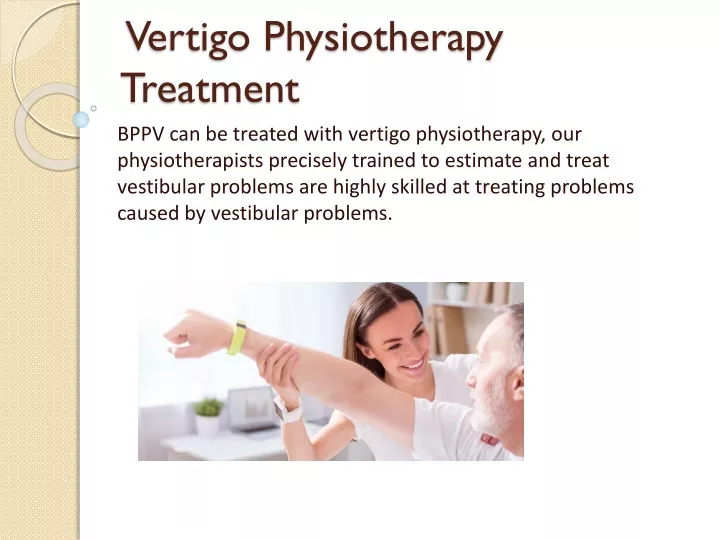 vertigo p hysiotherapy treatment