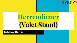 herrendiener valet stand