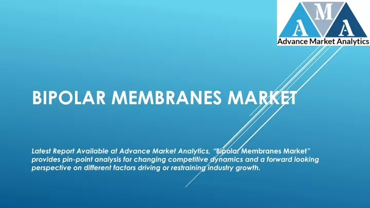 bipolar membranes market