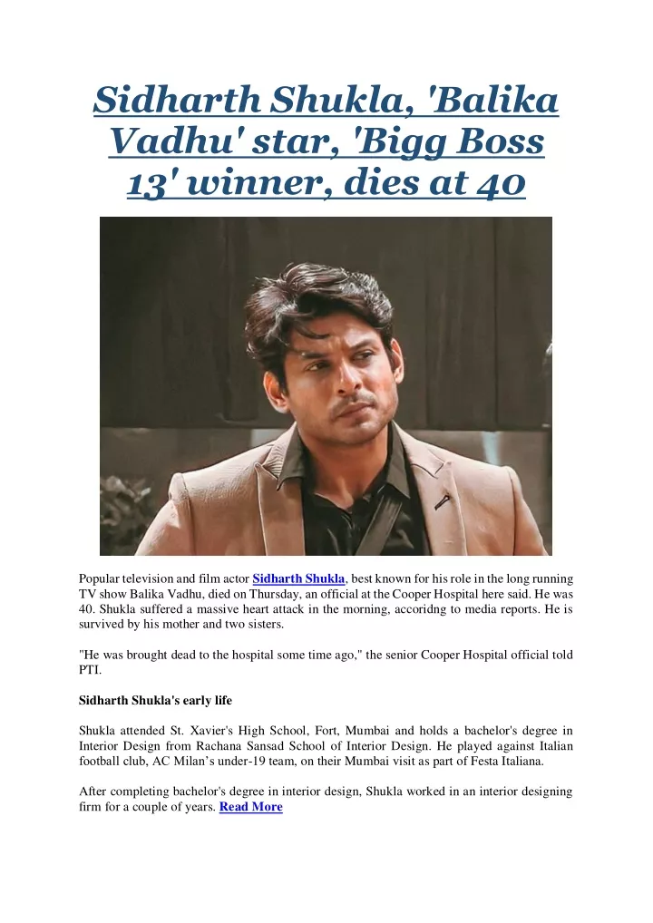 sidharth shukla balika vadhu star bigg boss