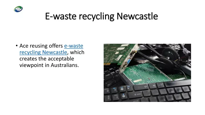 e waste recycling newcastle