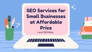 SEO Services for Small Businesses at Affordable Price