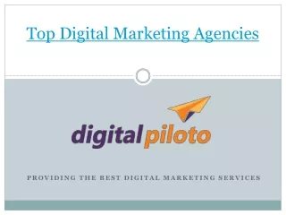 Top Digital Marketing Agencies