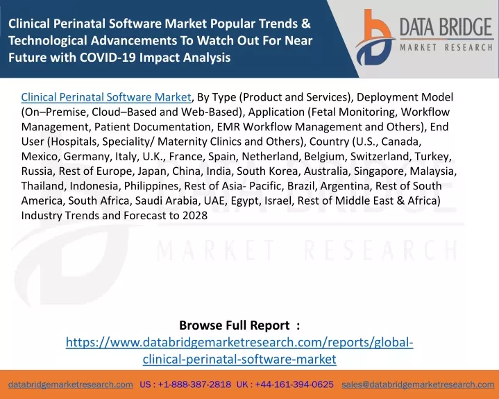 clinical perinatal software market popular trends
