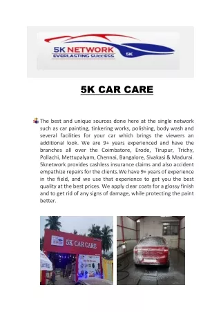 5k car care