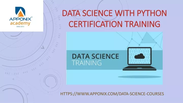 data science with python certification training