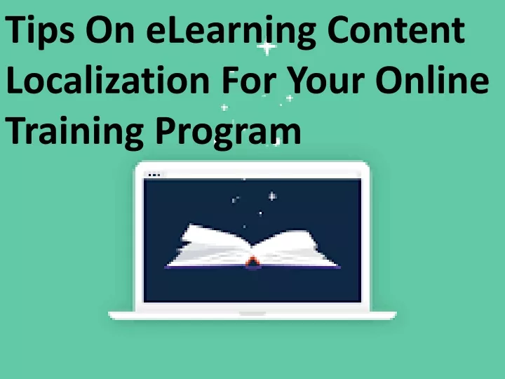 tips on elearning content localization for your