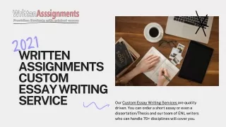 Written Assignments - Custom Essay Writing Service