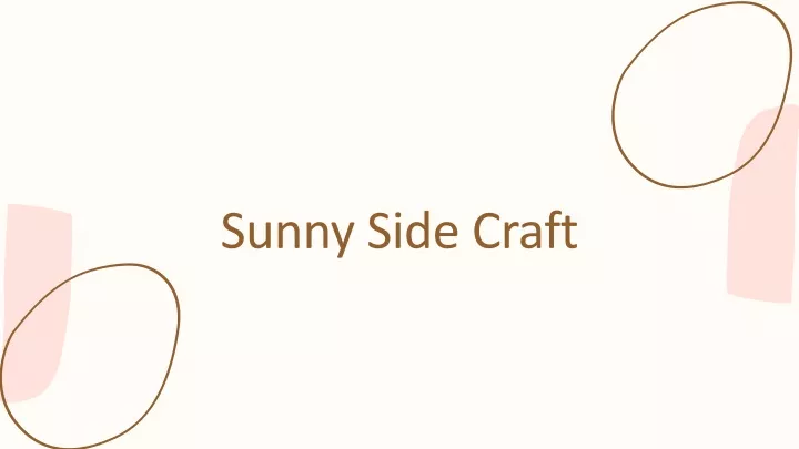 sunny side craft