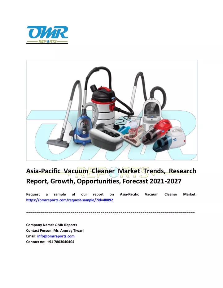 asia pacific vacuum cleaner market trends