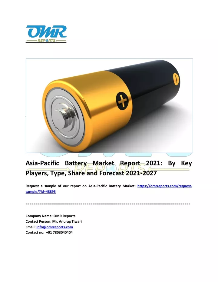 asia pacific battery market report 2021