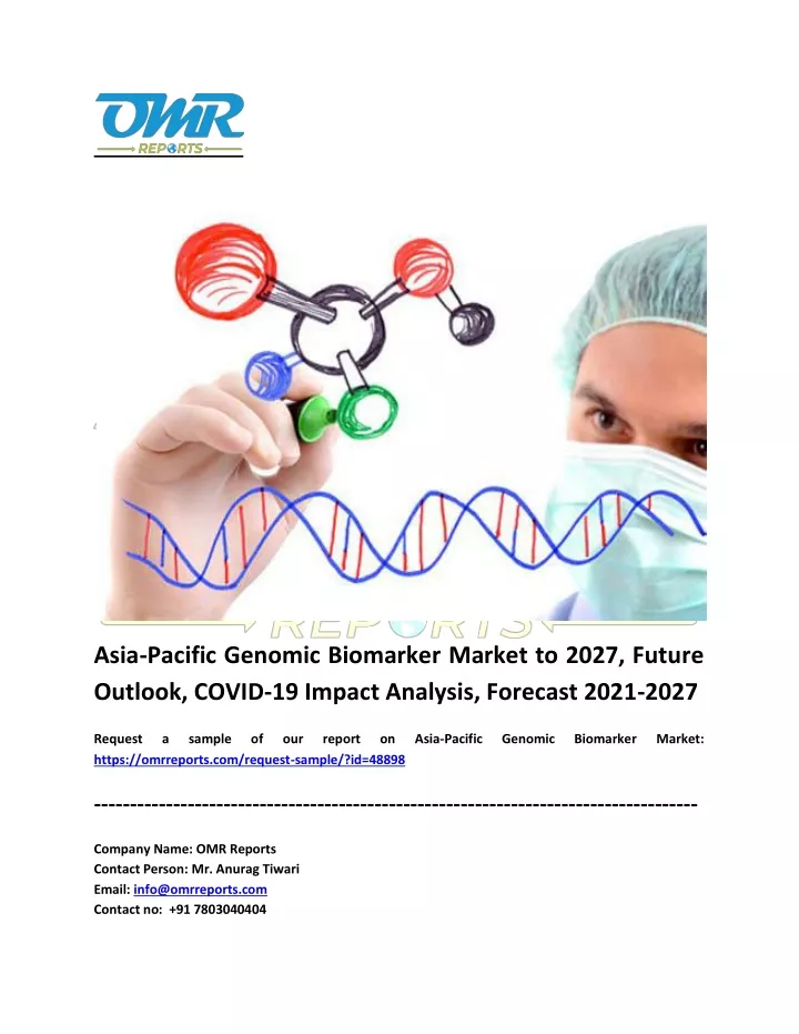 asia pacific genomic biomarker market to 2027