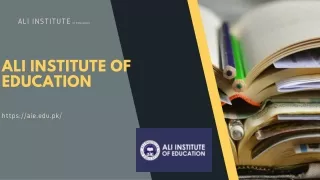 Ali Institute of Education