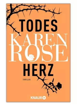 Todesherz By Karen Rose PDF Download