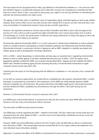 What I Wish I Knew a Year Ago About nad supplements