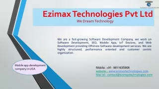Android App Development Company in USA