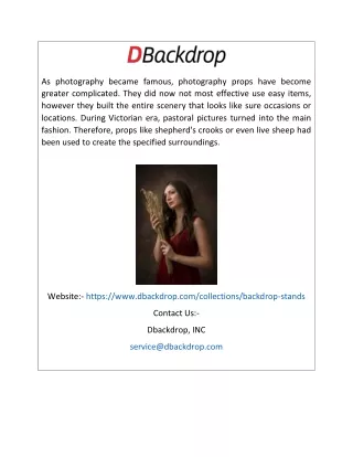 Backdrop Stands | Dbackdrop.com