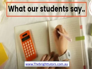 Online Math Tutors in Australia - The Bright Tutors
