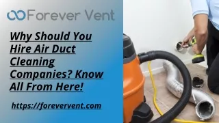 Air Duct Cleaning Companies in Arizona | Forever Vent