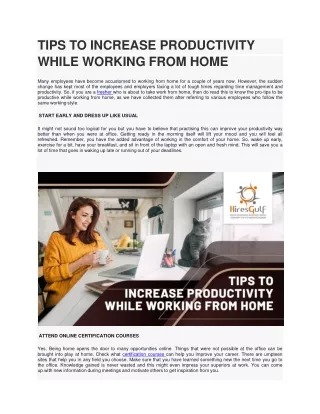 TIPS TO INCREASE PRODUCTIVITY WHILE WORKING FROM HOME-converted-converted