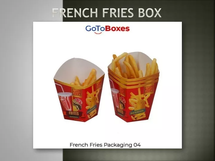 french fries box