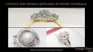 Vintage and Antique Jewellery in Sydney Australia