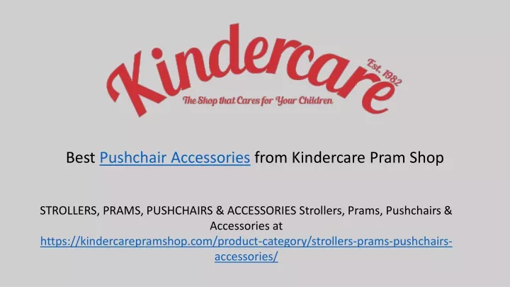 best pushchair accessories from kindercare pram