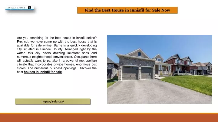 find the best house in innisfil for sale now