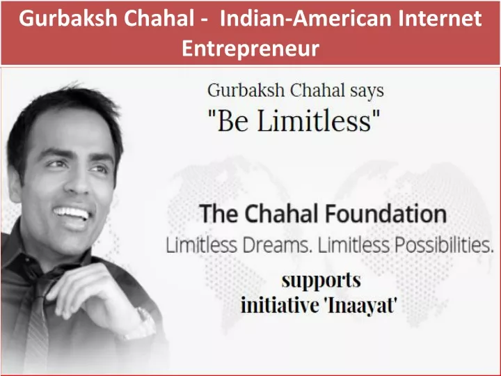 gurbaksh chahal indian american internet