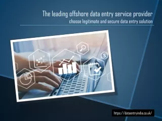 The leading offshore data entry service provider