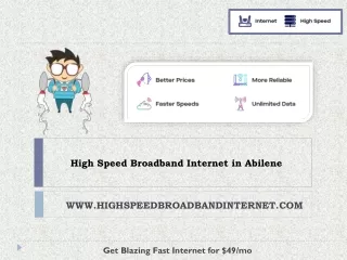 high speed broadband internet in abilene