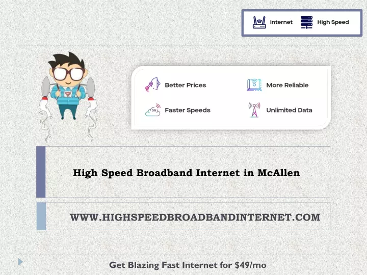 high speed broadband internet in mcallen