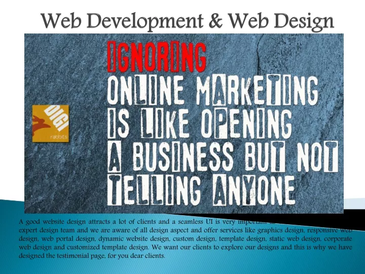 web development web design