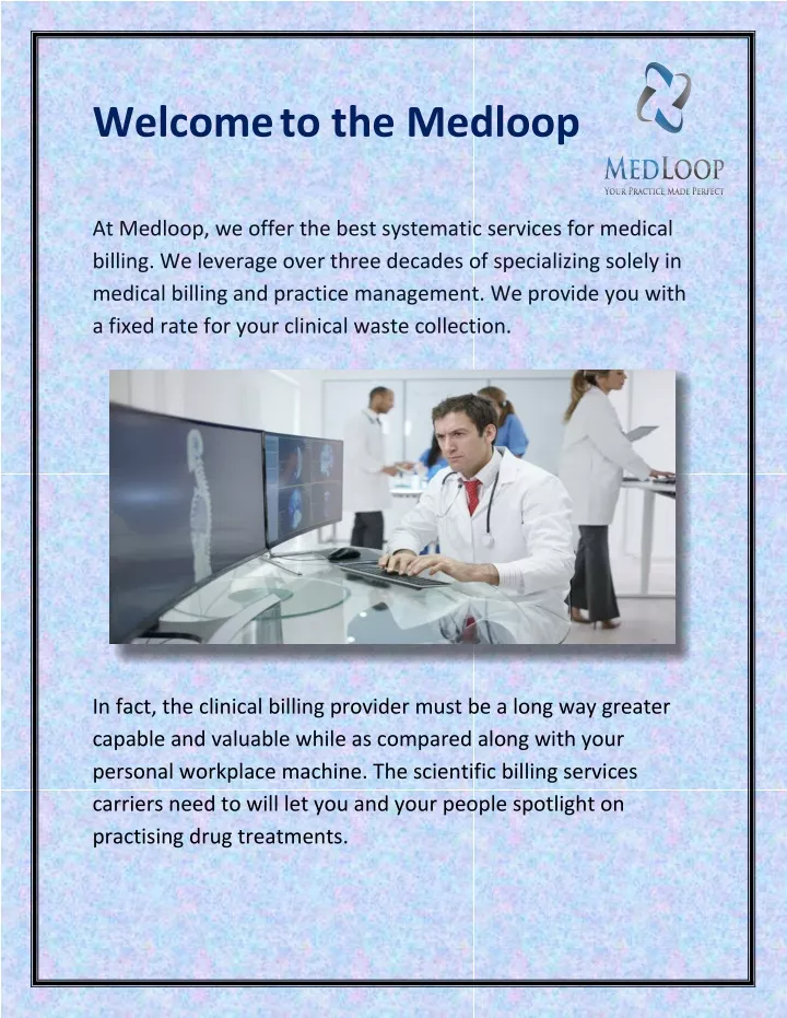 welcome to the medloop