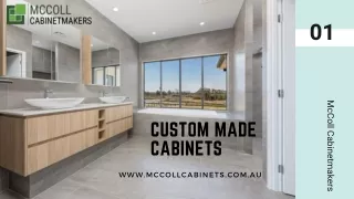 Custom Made Cabinets