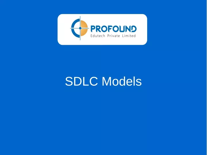 sdlc models