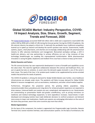global scada market industry perspective covid