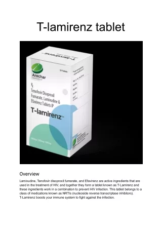 t lamirenz tablet