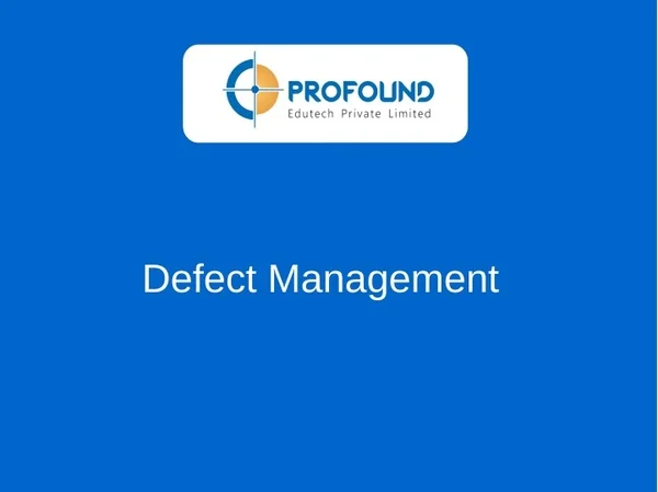 defect management