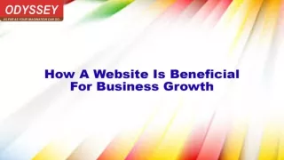 How A Website Is Beneficial For Business Growth | Web Designing Company Delhi