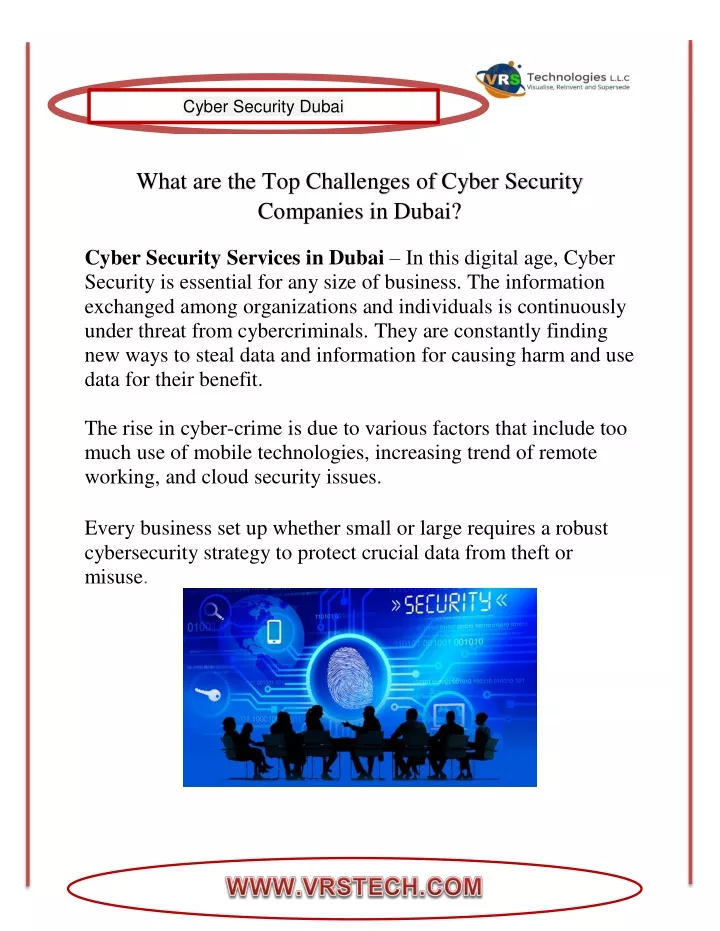 cyber security dubai