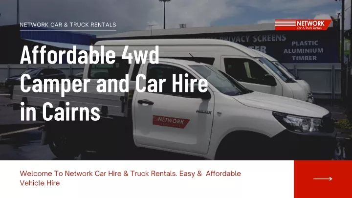 network car truck rentals