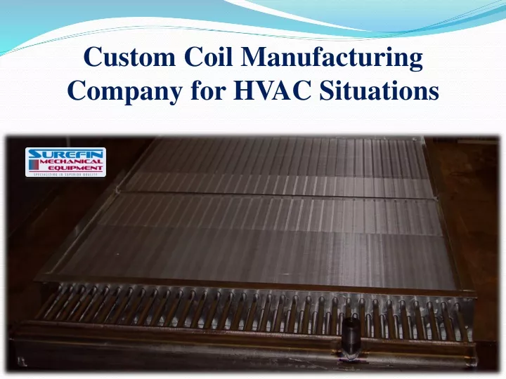 custom coil manufacturing company for hvac