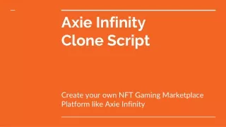 Axie Infinity Clone Script